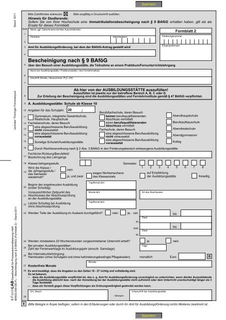 Bafa Antrag Zum Ausdrucken