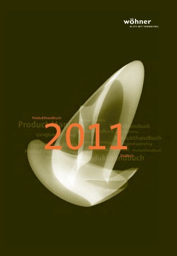 Produkthandbuch 2011Deutsch