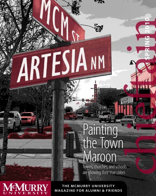 Painting the Town Maroon - McMurry University