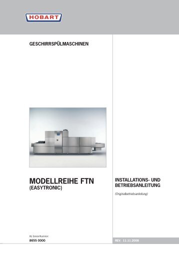 ModEllREIhE Ftn (EasytRonIc) - HOBART GmbH