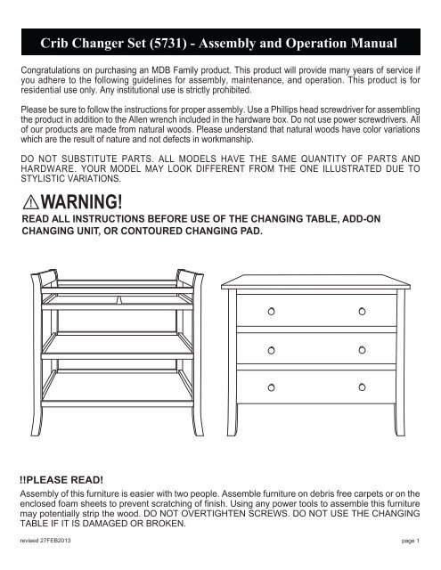 davinci baby changing table