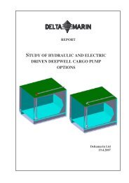 study of hydraulic and electric driven deepwell cargo ... - Hamworthy