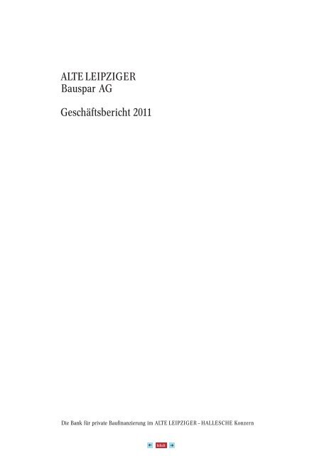 Geschäftsbericht - Alte Leipziger