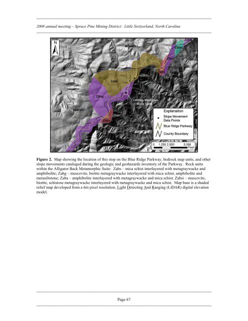 Download Guidebook as .pdf (2.2 Mb) - Carolina Geological Society