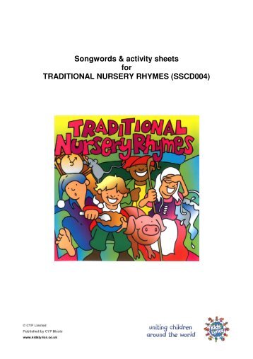 Songwords & activity sheets for TRADITIONAL ... - Imaginarium