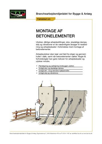 Montage af betonelementer v3.indd - BAR Bygge & AnlÃ¦g