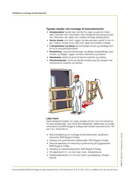 Montage af betonelementer v3.indd - BAR Bygge & AnlÃ¦g