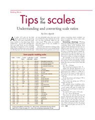 Understanding and converting scale ratios - FineScale Modeler