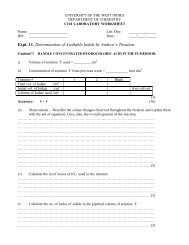 Expt. 11: Determination of Available Iodide by Andrew's Titration.