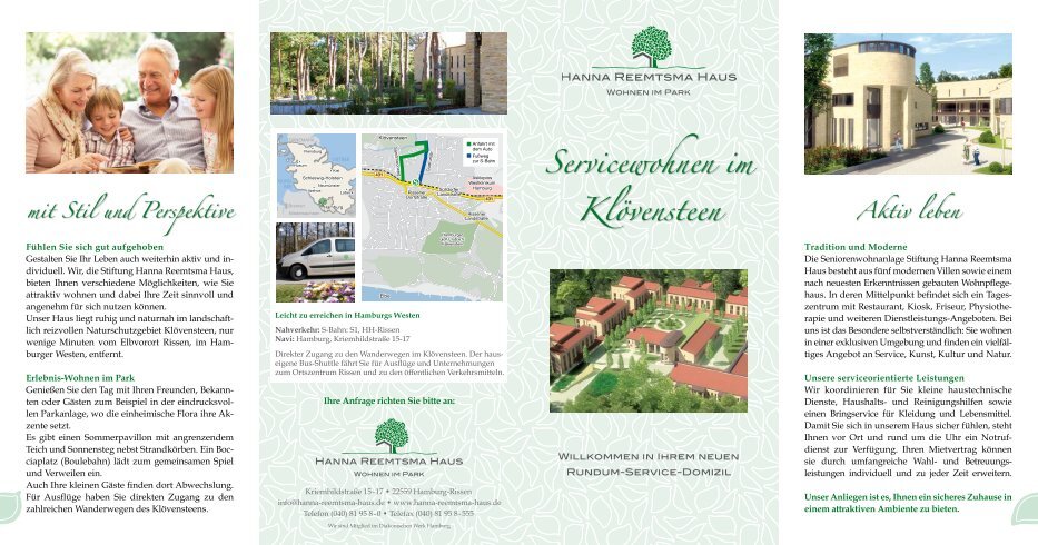 2 Free Magazines From Hanna Reemtsma Haus De