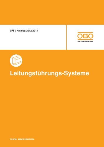 WDK Leitungsführungskanal Kunststoff-Systeme - OBO Bettermann