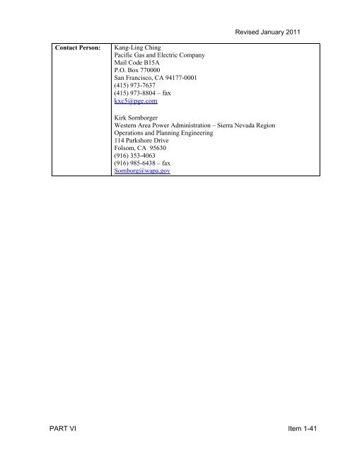 Path Rating Catalog 2013 - Western Electricity Coordinating Council