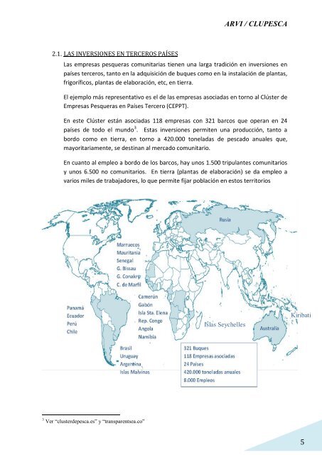 ¿porqué la internacionalización de las empresas pesqueras ... - Arvi