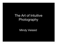 Art of Intuitive Photography - Ridgewood Camera Club