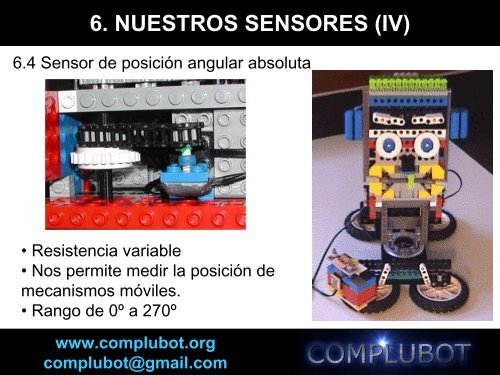SENSORES DE LEGO - Complubot