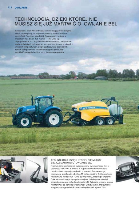 NEW HOLLAND ROLL BALER