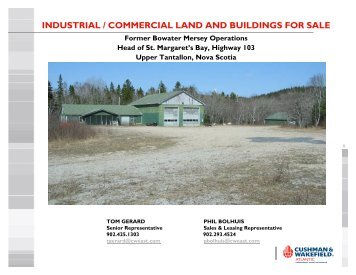 INDUSTRIAL / COMMERCIAL LAND AND BUILDINGS FOR SALE
