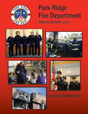 Fire Department Annual Report-2012 - City of Park Ridge