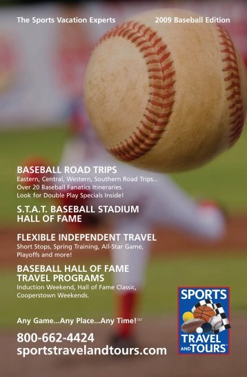 Baseball Road Trips - Sports Travel and Tours