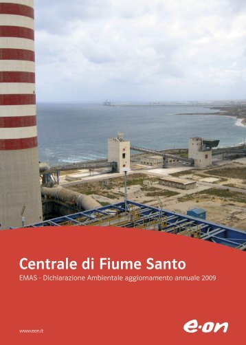 Dichiarazione ambientale della Centrale di Fiume Santo (5 Mb)