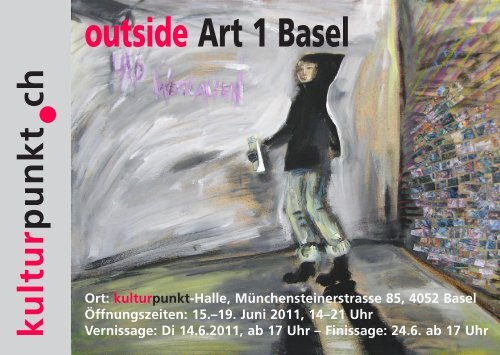 outside Art 1 Basel - vom Wolf in der SÃ¤ule