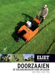 eliet doorzaaimachines (894.4 kb) - O. De Leeuw Groentechniek