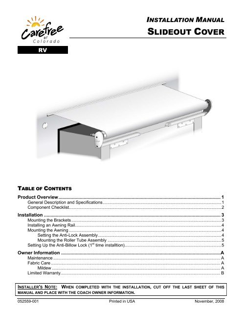 Spring Must Read - Detailed Guide on Maintaining RV Covers