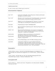 1 CURRICULUM VITAE - Human Resources, Gender and Diversity ...