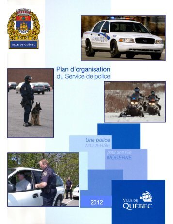 Plan d'organisation - Ville de QuÃ©bec