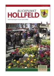 Blickpunkt Hollfeld - Nordbayerischer Kurier