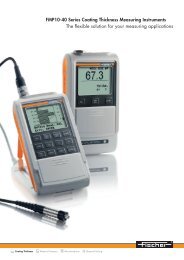 FMP10-40 Series Coating Thickness Measuring Instruments The ...