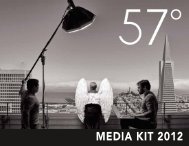 MEDIA KIT 2012 - 65° Magazine