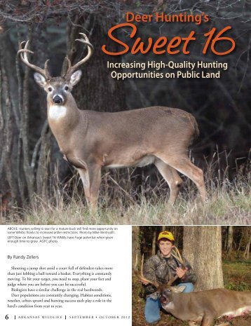 Deer Hunting's Sweet 16 - Arkansas Game and Fish Commission
