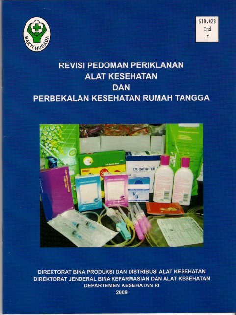 Untitled - Direktorat Jenderal Bina Kefarmasian dan Alat Kesehatan