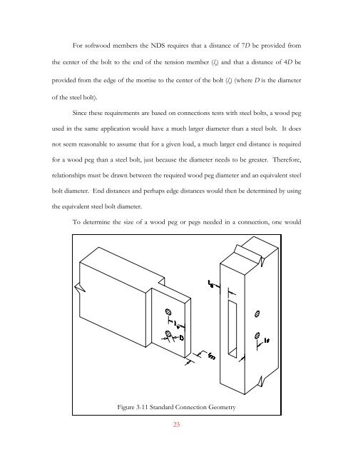 Timber Frame Tension Joinery - Timber Frame Engineering Council