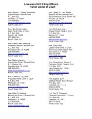 ascension parish clerk of court filing fees