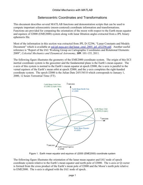 PDF document - Orbital and Celestial Mechanics Website