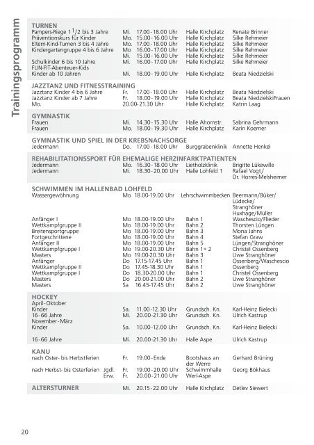 NACHRICHTEN - Turngemeinde SchÃƒÂ¶tmar von 1863 e.V.