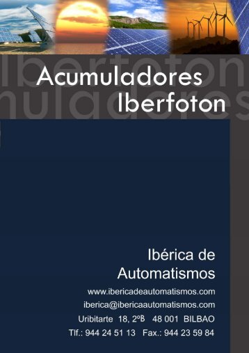 Descargar datos del producto en formato PDF - Iberica de ...