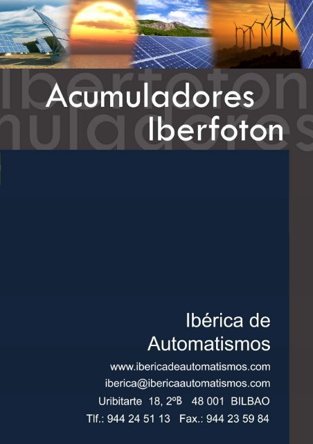 Descargar datos del producto en formato PDF - Iberica de ...