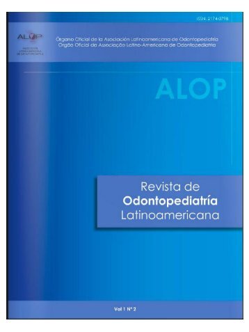 Revista de odontopediatria latinoamericana - Maura MarÃƒÂ­a-MÃƒÂ¡rquez