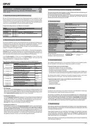 Jalousie-/Rollladenmodul - OPUS Schalter