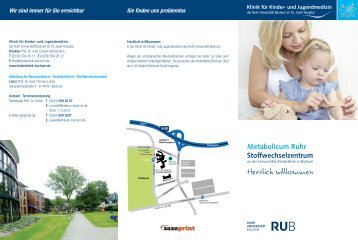 Flyer - Klinik fÃ¼r Kinder- und Jugendmedizin