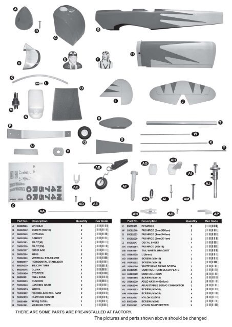 Spacewalker II 40 Manual - Horizon Hobby