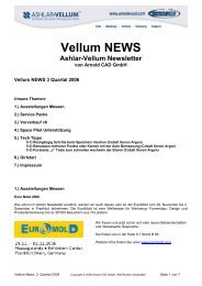 Vellum NEWS - Ashlar Vellum CAD Software