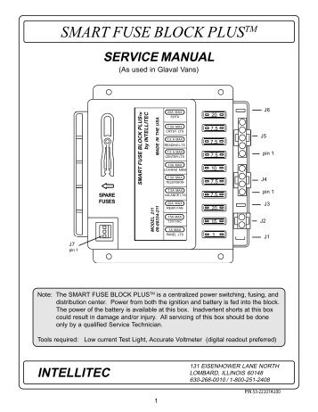 intellitec smart fuse block plustm - Fleming Sales OEM Products