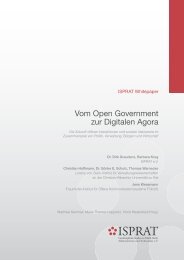 Vom Open Government zur Digitalen Agora - Isprat