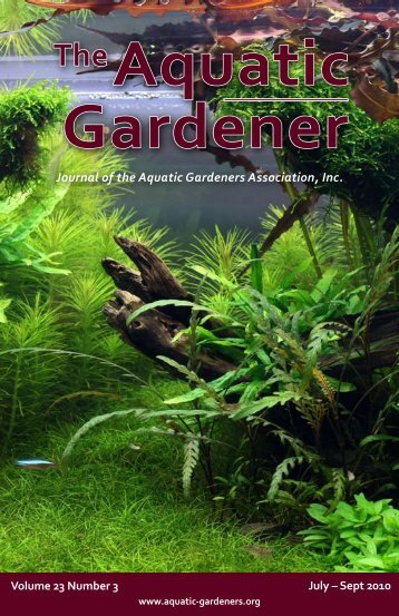 Aquatic Gardener - Bio-WEB