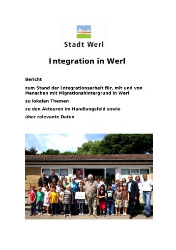 Integrationsbericht 2010 - Stadt Werl