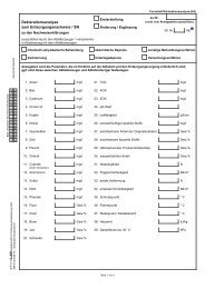 Formblatt Deklarationsanalyse (DA)